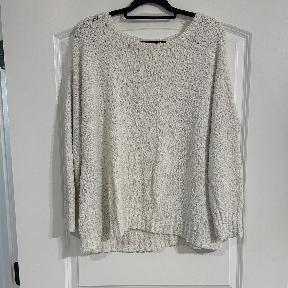 Maurices Cream Textured Women's Sweater